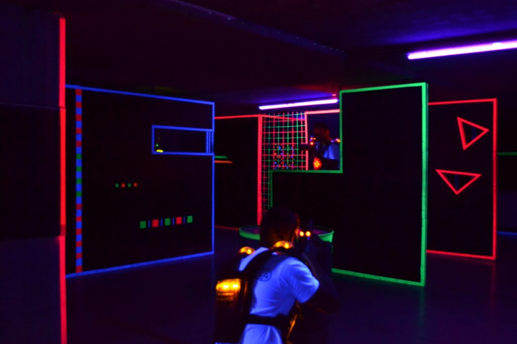 Hráči laser game