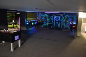 Interiér Laser aréna Olomouc